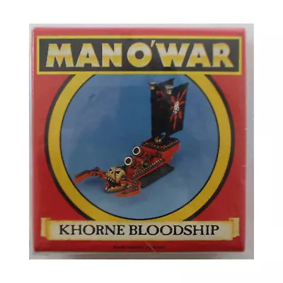 Games Workshop Man O' War Khorne Bloodship SW • $31.95