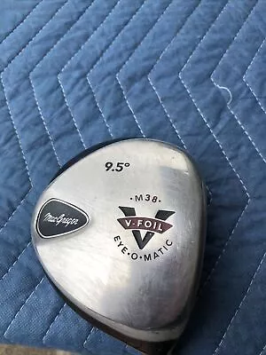 Macgregor V-Foil Eye-O-Matic M38 9.5 Degree Driver R Flex Graphite RH • $36