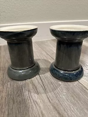 Mikasa - Potter’s Craft - Firesong Candle Holders - HP300 (Pair) - Japan • $38.99