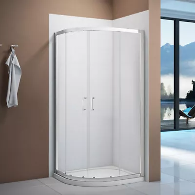 Merlyn Vivid Boost 2-Door Quadrant Shower Enclosure 800mm X 800mm - 6mm Glass • £327.95