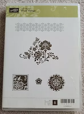 Stampin' Up: Fresh Vintage Stamp Set (new)   • $14