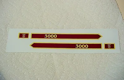 Marx Canadian Pacific 3000 Maroon & Yellow Loco Engine Side Decal 2/set Look! • $5