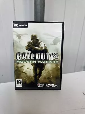 Call Of Duty 4 Modern Warfare PC Video Game Manual PAL See Condition • £5.99