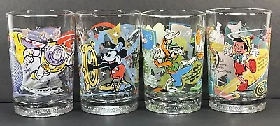 McDonalds Walt Disney World 100 Years Of Magic Glasses Collector Set Of 4 • $24.99