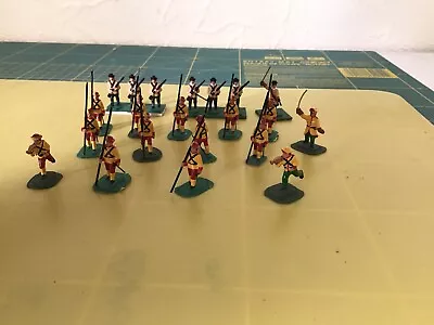 Hand Painted Plastic English Civil War Soldiers • £13.50