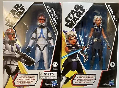 Star Wars Galaxy Of Adventures Ahsoka Tano And Clone Trooper Hasbro Disney New • £34.99