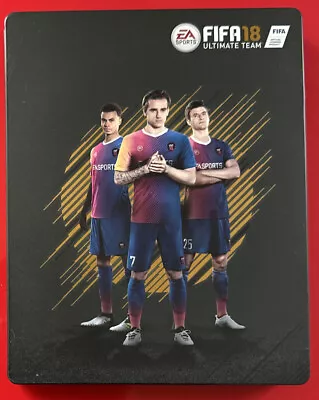 FIFA 18 Ultimate Team Steelbook Only - NO GAME • £4.29