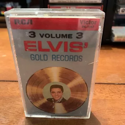 Elvis Presley New Cassette Golden Records Vol 3 • $3.99