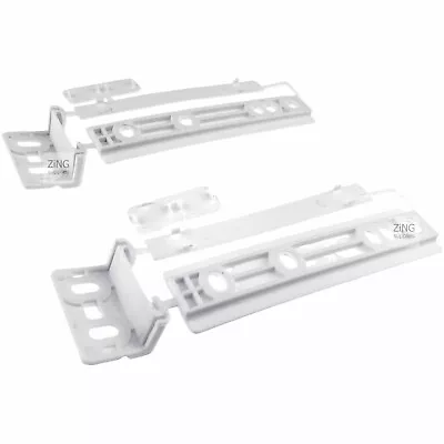 Integrated Fridge & Freezer Slide Hinge Door Fixing Mounting Bracket Kit 2 Pack • £7.94