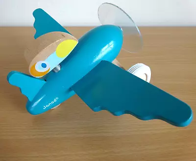 Janod Wooden Toy Spirit Plane Aeroplane Bird Pilot Juratoys France • £9.99