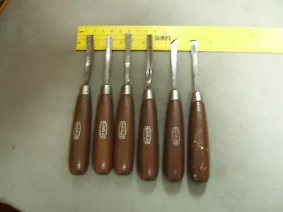 Set Of Six Small Marples Carving Chisels • £15