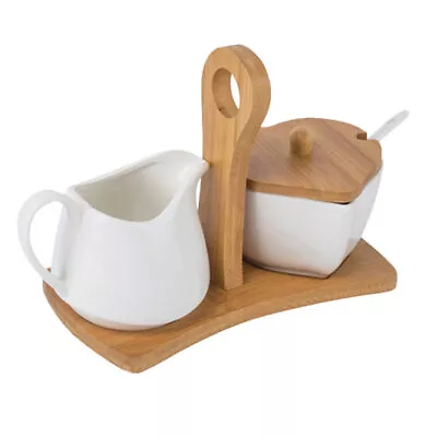  Food Containers With Lids Small Storage Shelves Sugar Bowl Milk Jug Set Rack • £30.99