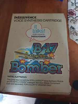 Intellivision B-17 Bomber Game--boxed • £14.99