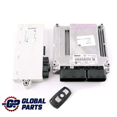 £349.99 • Buy BMW E60 E87 E90 120d 320d 520d M47N2 ECU Control Unit Kit DDE 7801711 CAS2 Key