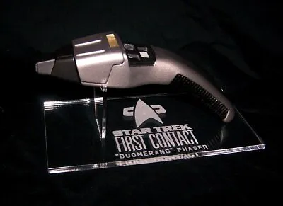 Acrylic Display Stand For Star Trek First Contact Boomerang Phaser • $13.64