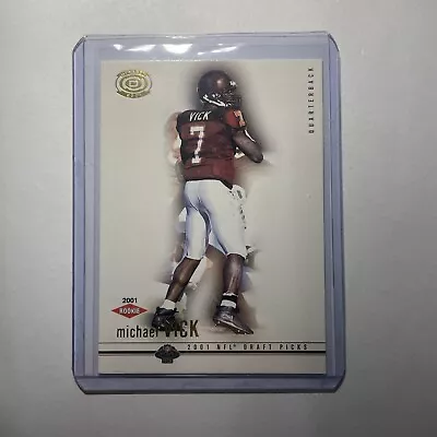 Michael Vick 2001 Pacific Dynagon Rookie RC #110 Falcons Virginia Tech Hokies • $4.99