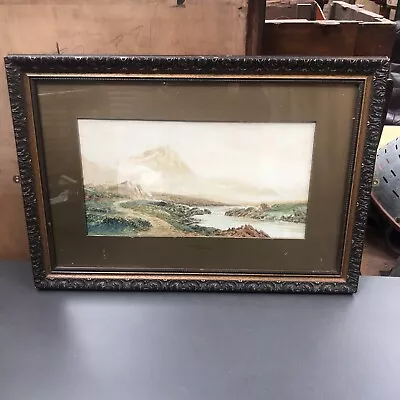 Antique Vintage Framed Watercolour Tavy Cleave Dartmoor Signed By Artist • £199.99