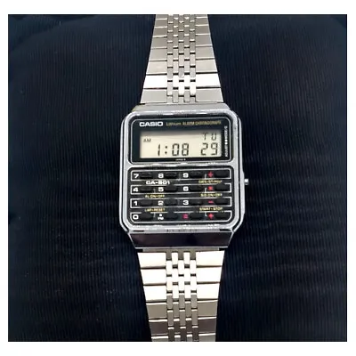 Vintage Casio Model CA-501 Digital Calculator Watch • $100
