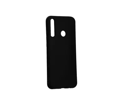 Cover Case Silicone Suave Colour Black For Huawei P40 Lite E/Honour 9C • £17.90