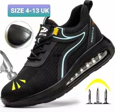 Lightweight Safety Trainers Boots Shoes Steel Toe Cap Men Women Work Boots UK • £24.99