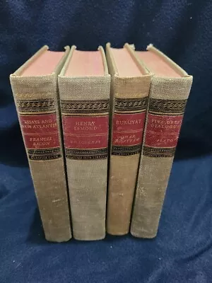 Lot Of 4 Classics Club Books - Plato Thackeray Bacon Khayyam 1942 • $8.50