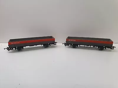 Set Of TWO Hornby R248 45 Ton Open Wagons (OAA) 110264 • £10
