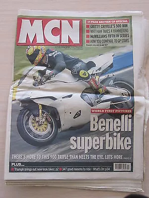 MCN Motor Cycle News July 7 Th 1999 • £5.95