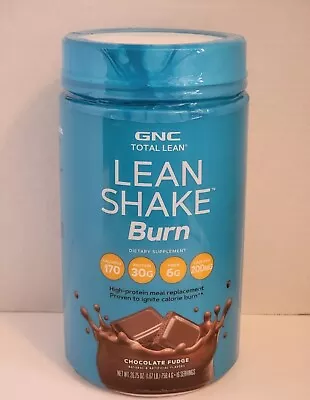 GNC Total Lean Lean Shake Burn Dietary Supplement - Chocolate Fudge • $65.99