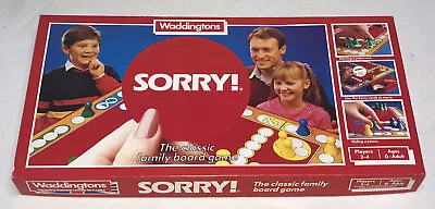 £17.99 • Buy VINTAGE SORRY! GAME : Rare 1985 Waddingtons Edition - In Vgc (FREE UK P&P)
