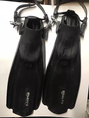 Mares Plana Avanti Quattro ABS Diving Fins Black Size Regular Long • $69.99