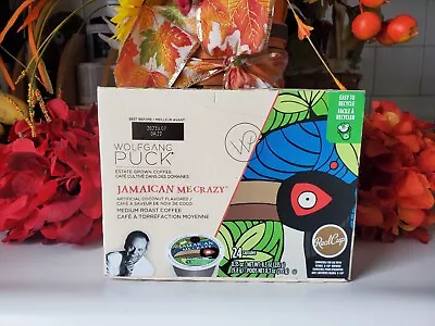 Wolfgang Puck Coffee Jamaican Me Crazy🌿Flavored Coffee K Cups 24 Ct  ~ READ • $18.99