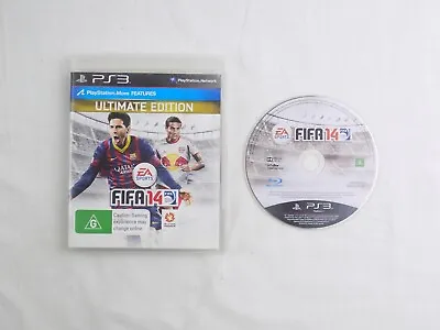 Mint Disc Playstation 3 Ps3 FIFA 14 Ultimate Edition - No Manual Free Postage • $9.90