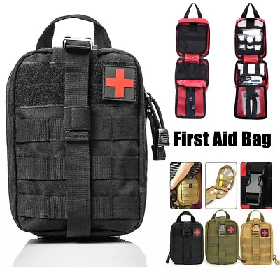 Tactical First Aid Kit Bag Medical Molle Rip Away EMT IFAK Survival Pouch Bag US • $8.98