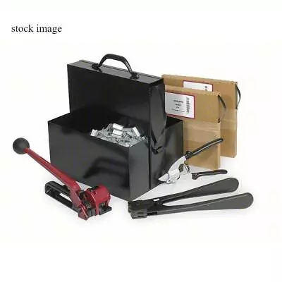 Steel Strapping Kit 6LGE0 400 Ft Strapping Length Fits 5/8 In Strap Wd • $266.48