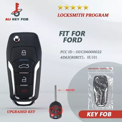 NEW Design Flip Remote Key For Ford Escape Focus C-Max Transit Car Key HU101 4B • $32.41