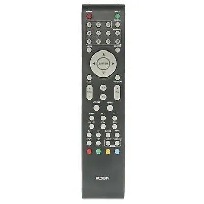 RC2001V Remote Control For Viore TV LC19VX60PB1 LC32VXF60PB LC32VF55 • $11.98