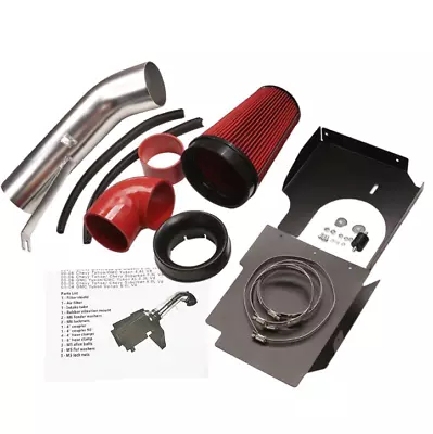 Red For 99-06 GMC/Chevy V8 4.8L/5.3L/6.0L Cold Air Intake System+Heat Shield • $44.99