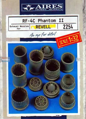 ARS2254 1:32 Aires RF-4C Phantom II Exhaust Set (REV Kit) • $69.34