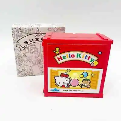 NWT VINTAGE HELLO KITTY Deadstock Plastic Mini Drawer Chest Dresser Sanrio Y2K • $89.99