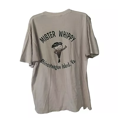 Vintage Mister Whippy Graphic Tee XL T-Shirt Virginia Landmark Ice Cream Beach • $34.99