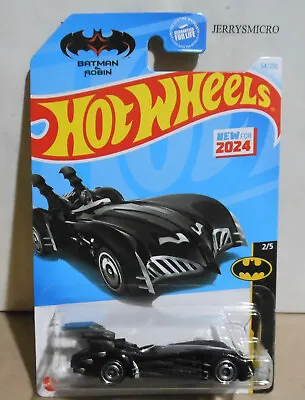 Hot Wheels   Batman Series  Batman & Robin Batmobile In Black  #2/5 Or #54/250 • $2.40