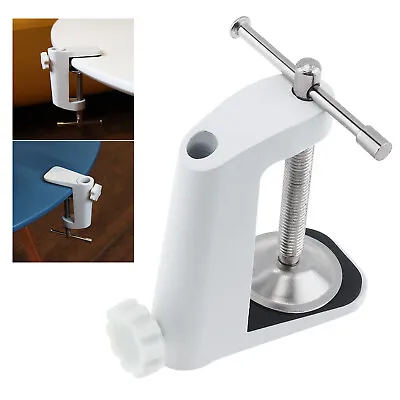 Alloy Cantilever Bracket C-Clamp 1/2'' Hole For Mic Stand/Table Lamp Desk Clamp • £5.69