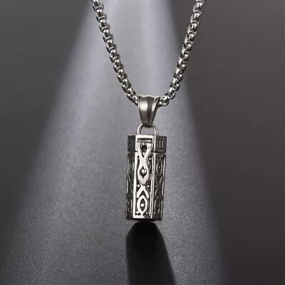 Aromatherapy Necklace Diffuser Locket Perfume Oils Essential Oil Bottle Pendant  • $11.79