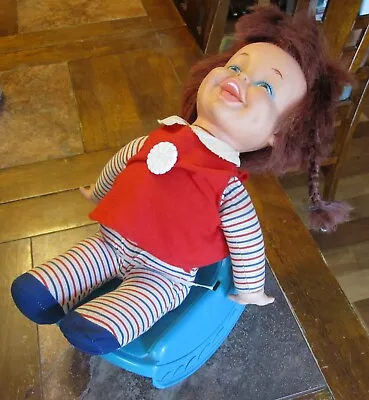 Vintage Baby Laugh A Lot Doll REMCO 1970 Working With Rocking Chair • $249.99