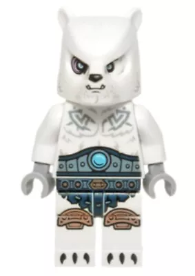 NEW LEGO LEGENDS OF CHIMA MINIFIGURE   Ice Bear Warrior 1 • $14.99