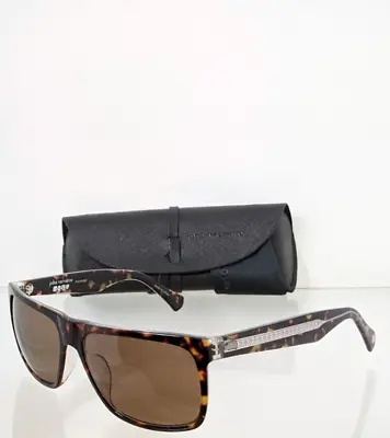Brand New Authentic John Varvatos Artisan Sunglasses V 543 61mm Tortoise Crystal • $84.99
