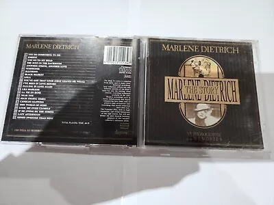 Marlene Dietrich - The Story - CD - Free Shipping - Like New - C3 • $24.95