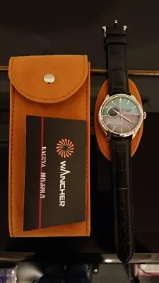 Dream Watch Kaguya Wancher Moon Phase Gray 42mm W/Cloth Case Japan F/S New • $426