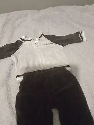 Calvin Klein Baby Velour Jogger & Top • £7