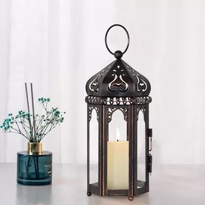 Vintage Medium Size Candle Lantern Decorative Moroccan Vintage Hanging Lanter... • $24.97